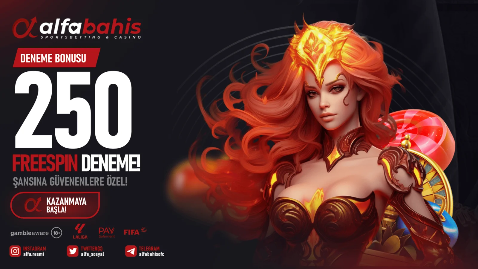 alfabahis 250 TL Deneme Bonusu