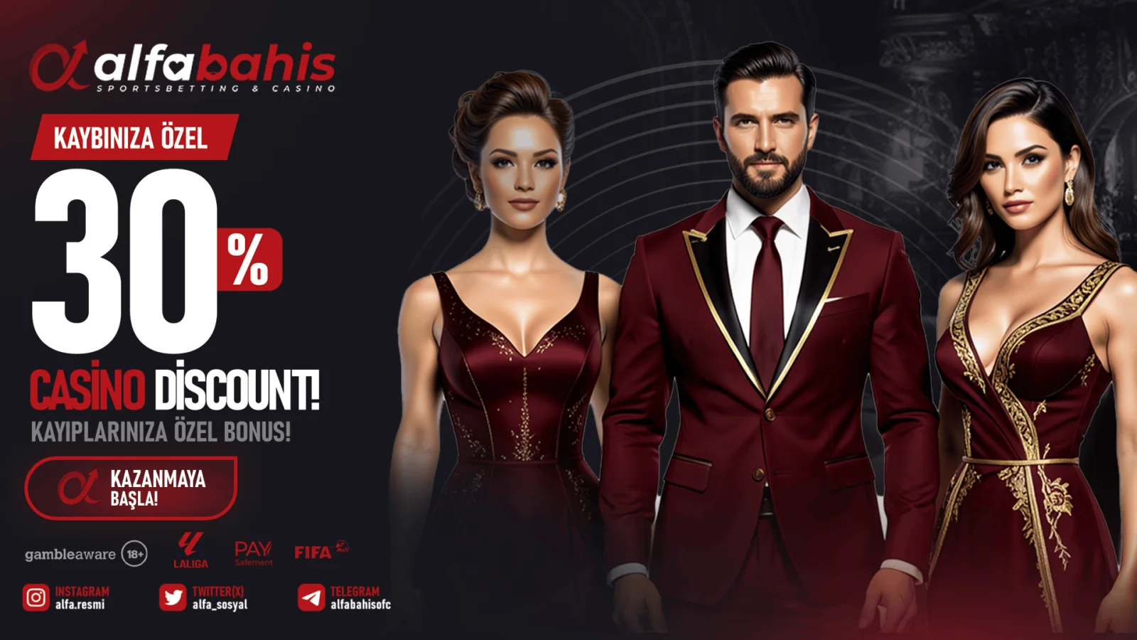 alfabahis Casino %30 İade